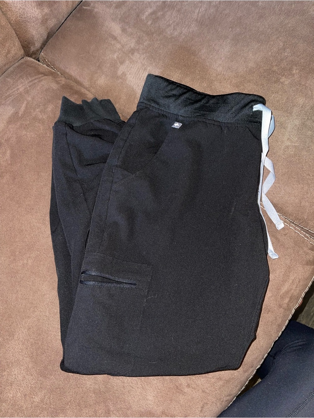 Figs Black Joggers